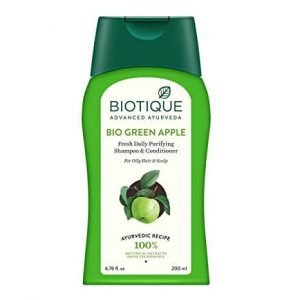 Biotique Bio Green Apple Purifying Shampoo And Conditioner